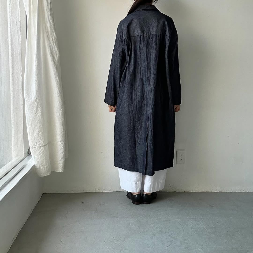 jujudhau デッドストックデニムワークコート