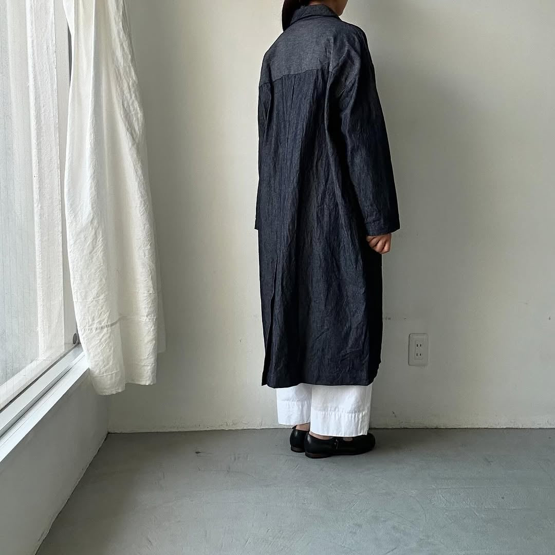 jujudhau デッドストックデニムワークコート
