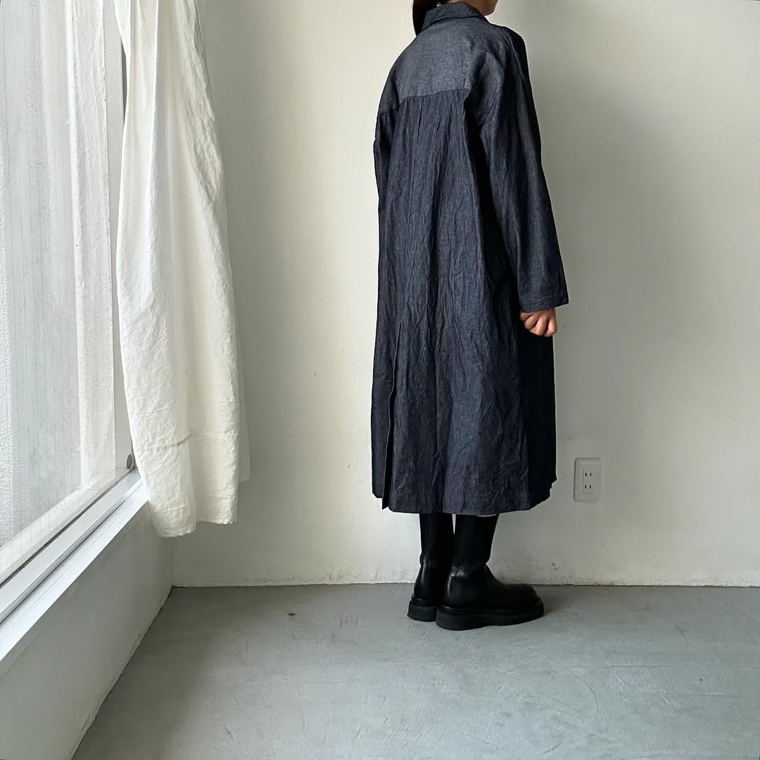 jujudhau デッドストックデニムワークコート