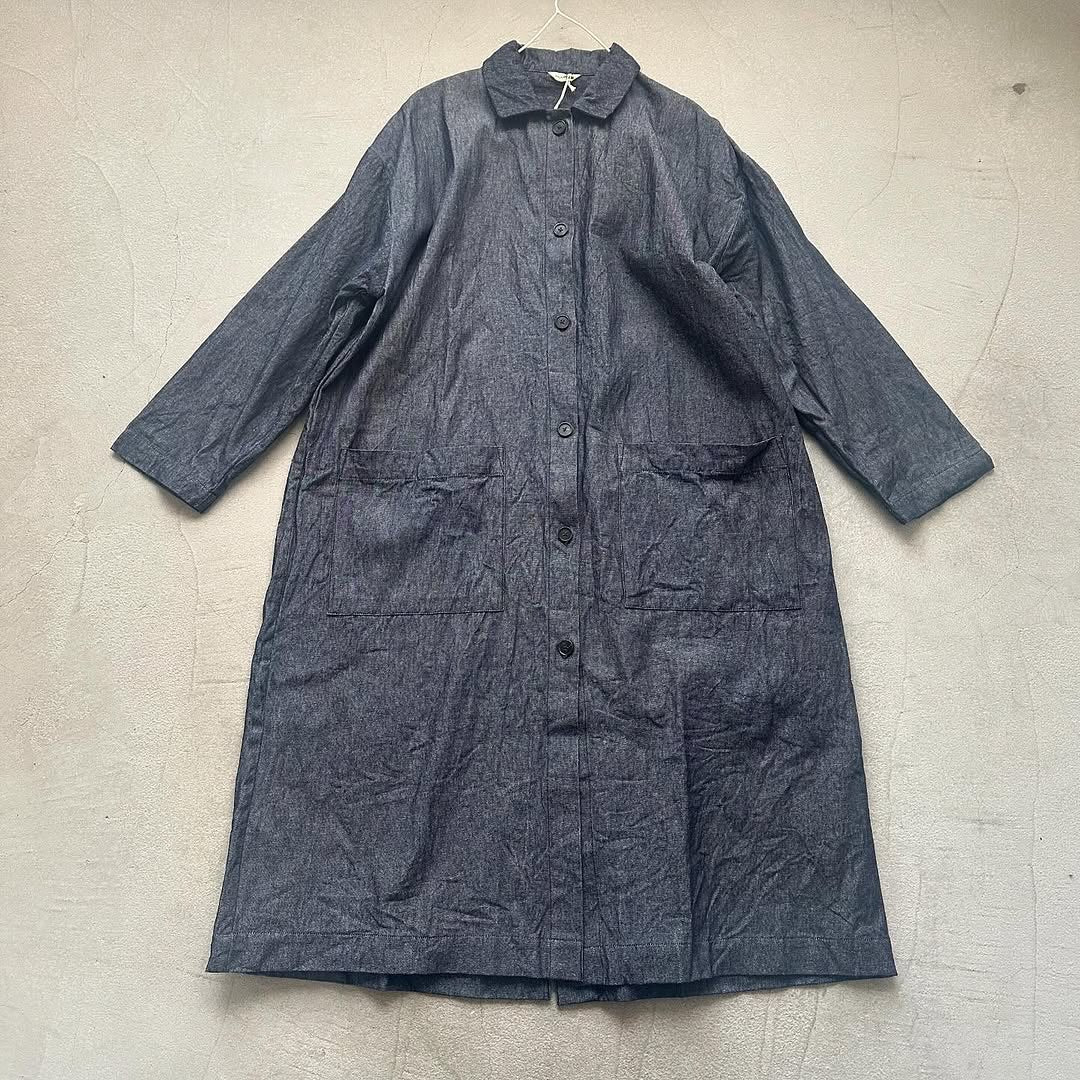 jujudhau デッドストックデニムワークコート