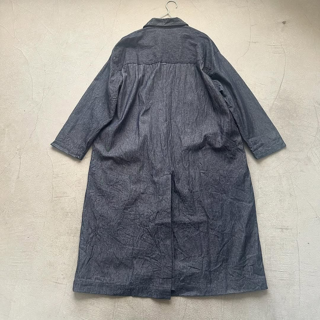 jujudhau デッドストックデニムワークコート