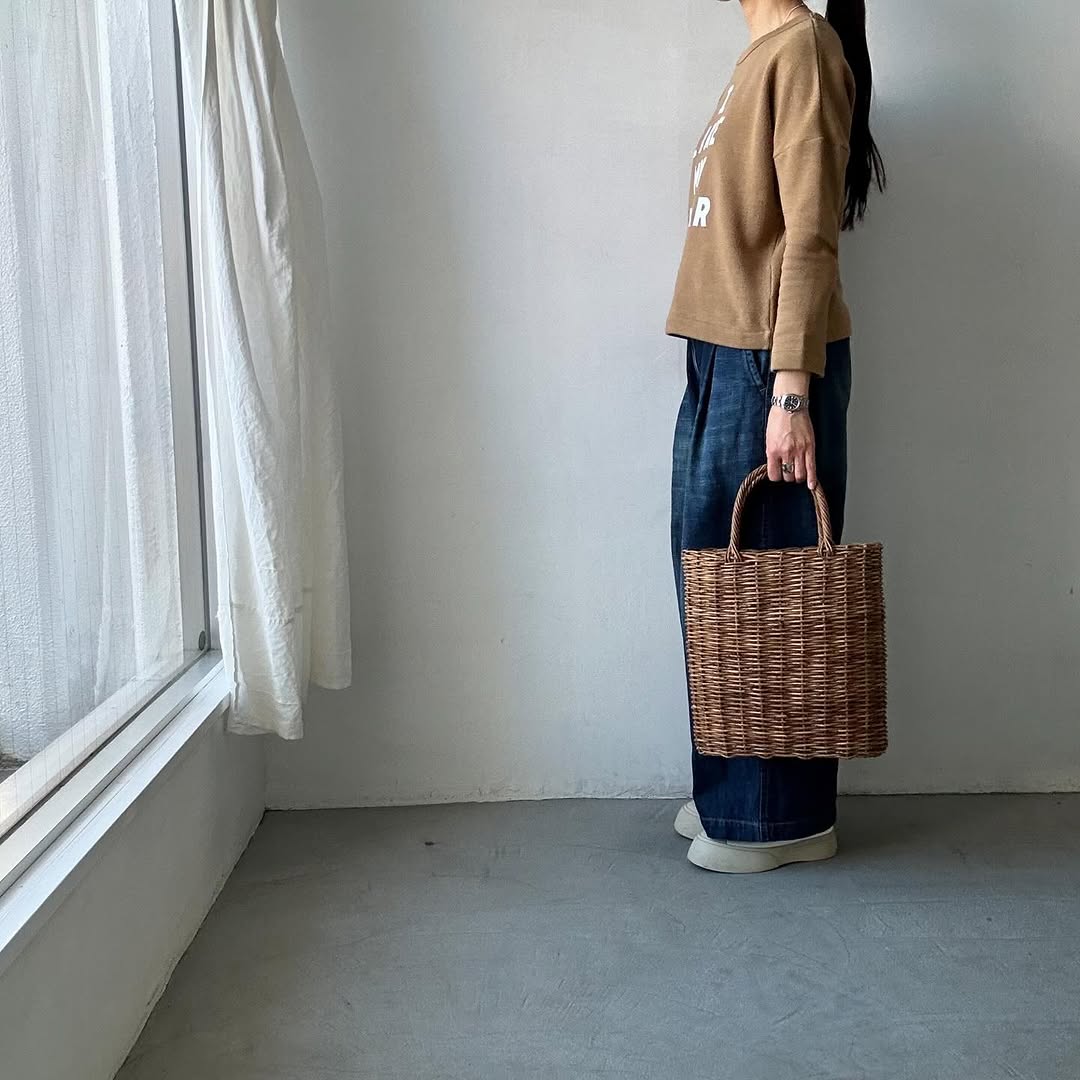 R&D.M.Co 裏起毛ドロップショルダー