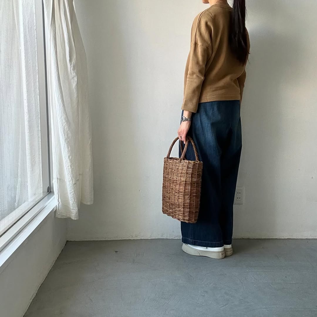R&D.M.Co 裏起毛ドロップショルダー
