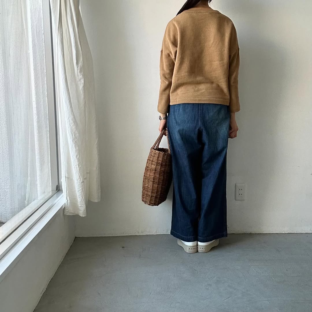R&D.M.Co 裏起毛ドロップショルダー
