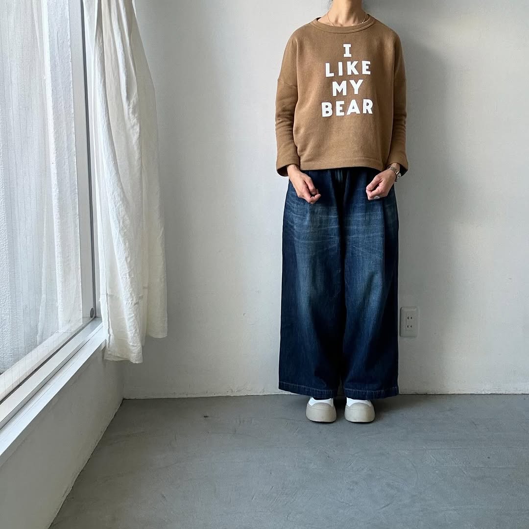 R&D.M.Co 裏起毛ドロップショルダー