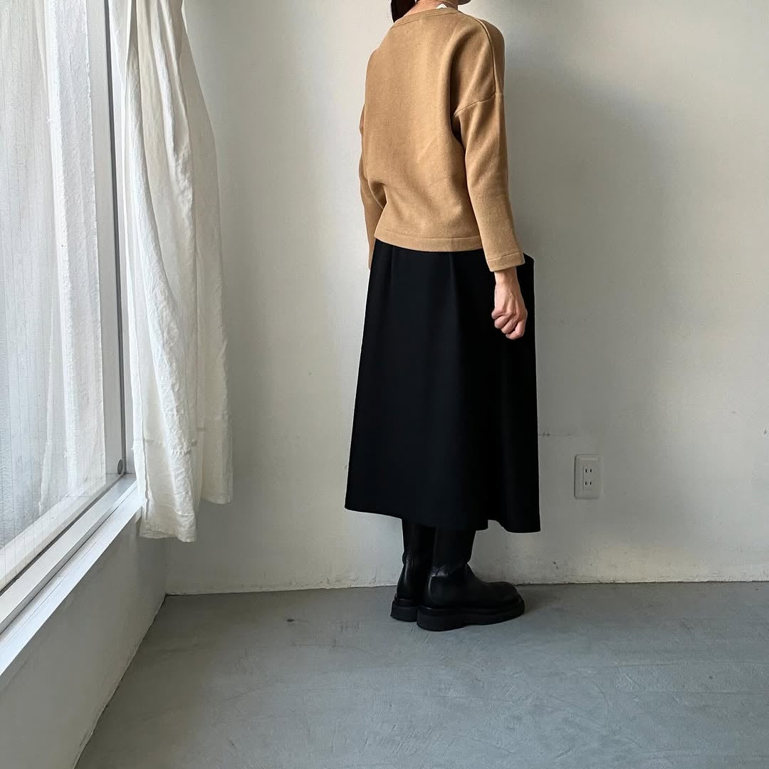 R&D.M.Co 裏起毛ドロップショルダー