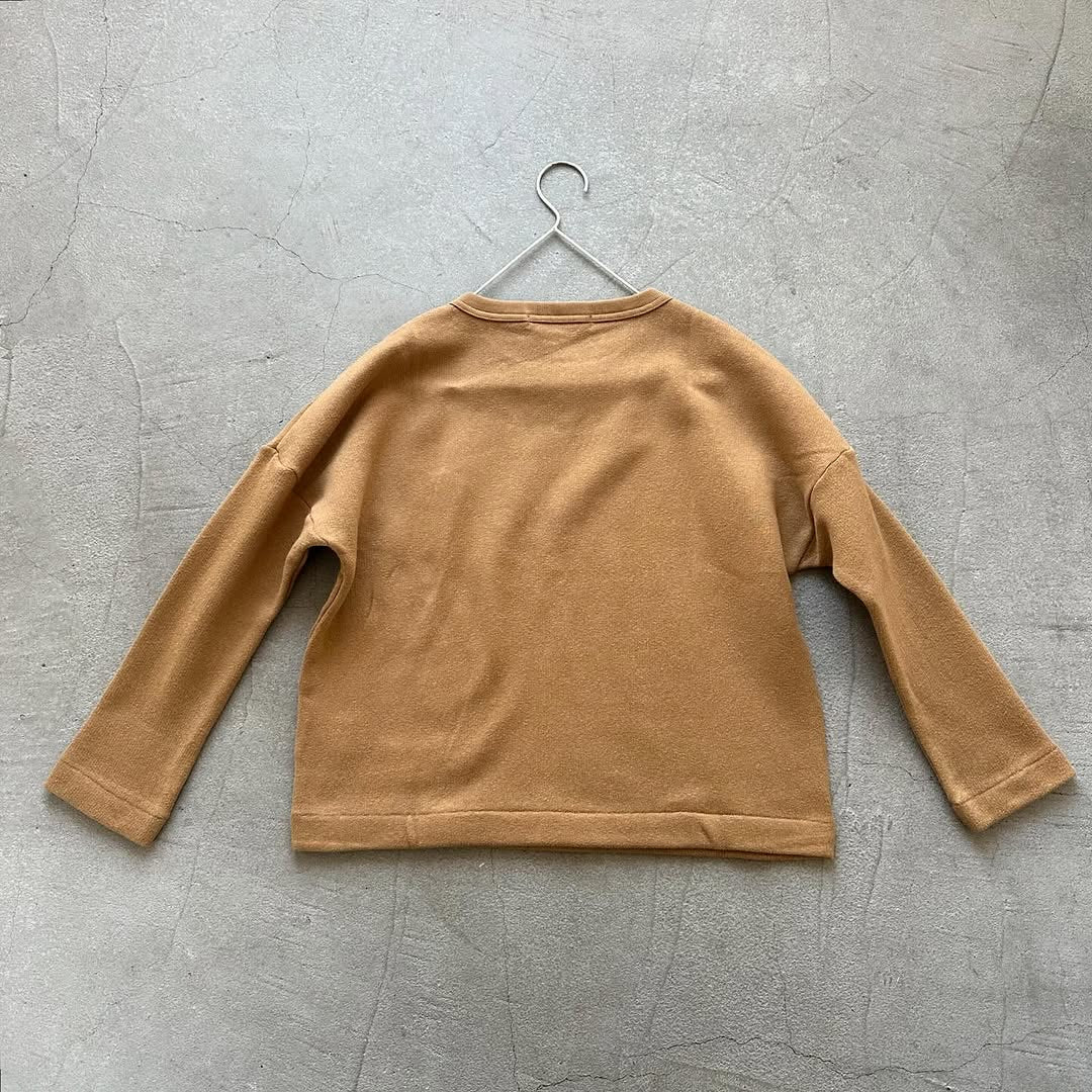 R&D.M.Co 裏起毛ドロップショルダー