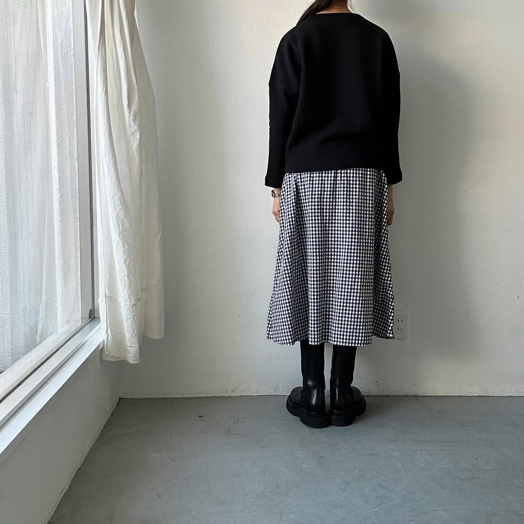 R&D.M.Co 裏起毛ドロップショルダー