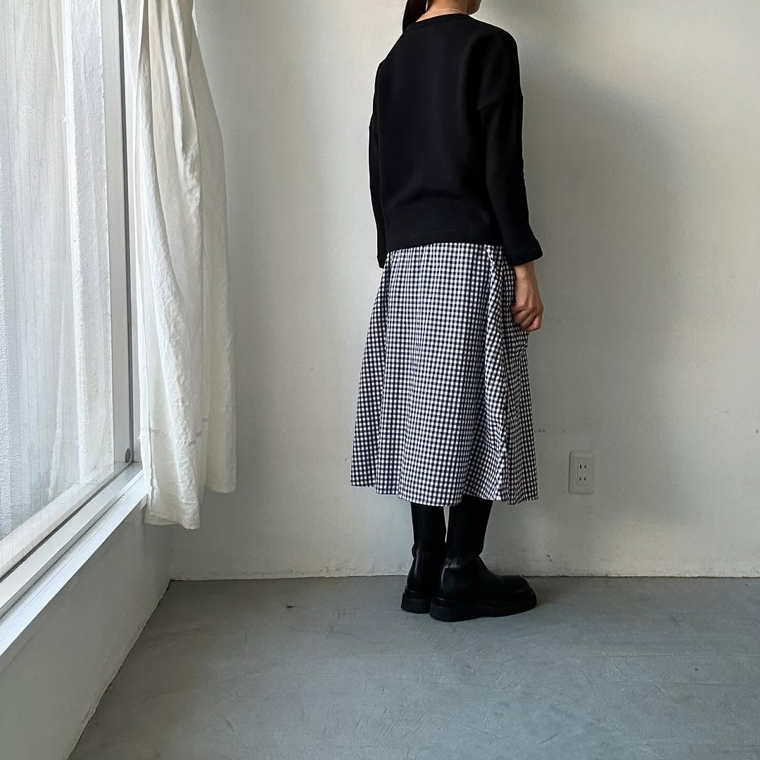R&D.M.Co 裏起毛ドロップショルダー