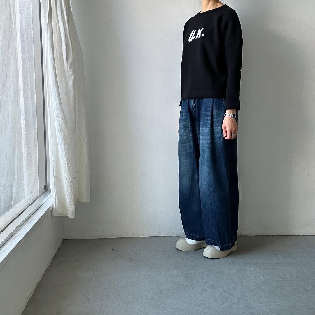 R&D.M.Co 裏起毛ドロップショルダー