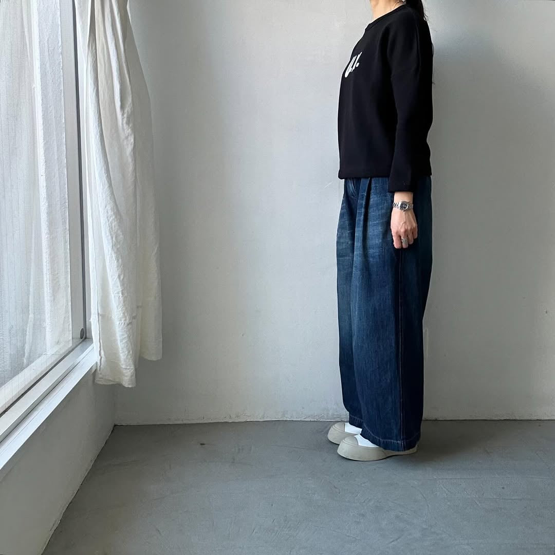 R&D.M.Co 裏起毛ドロップショルダー