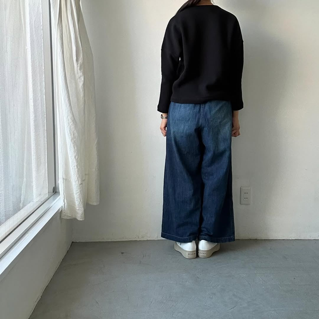 R&D.M.Co 裏起毛ドロップショルダー
