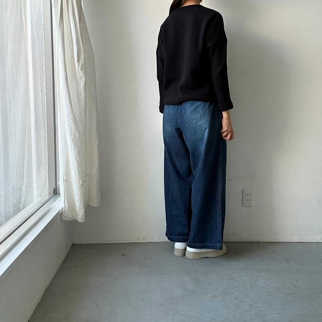 R&D.M.Co 裏起毛ドロップショルダー