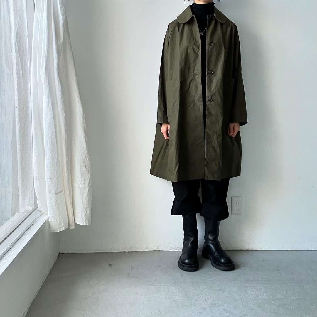 atelier d'antan Bertin ワックスコットンコート