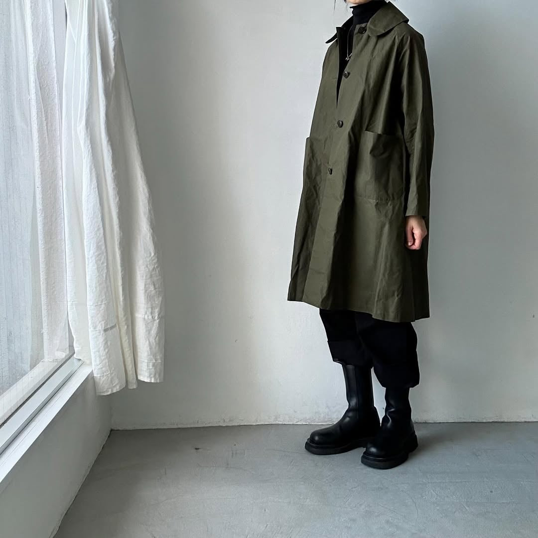 atelier d'antan Bertin ワックスコットンコート