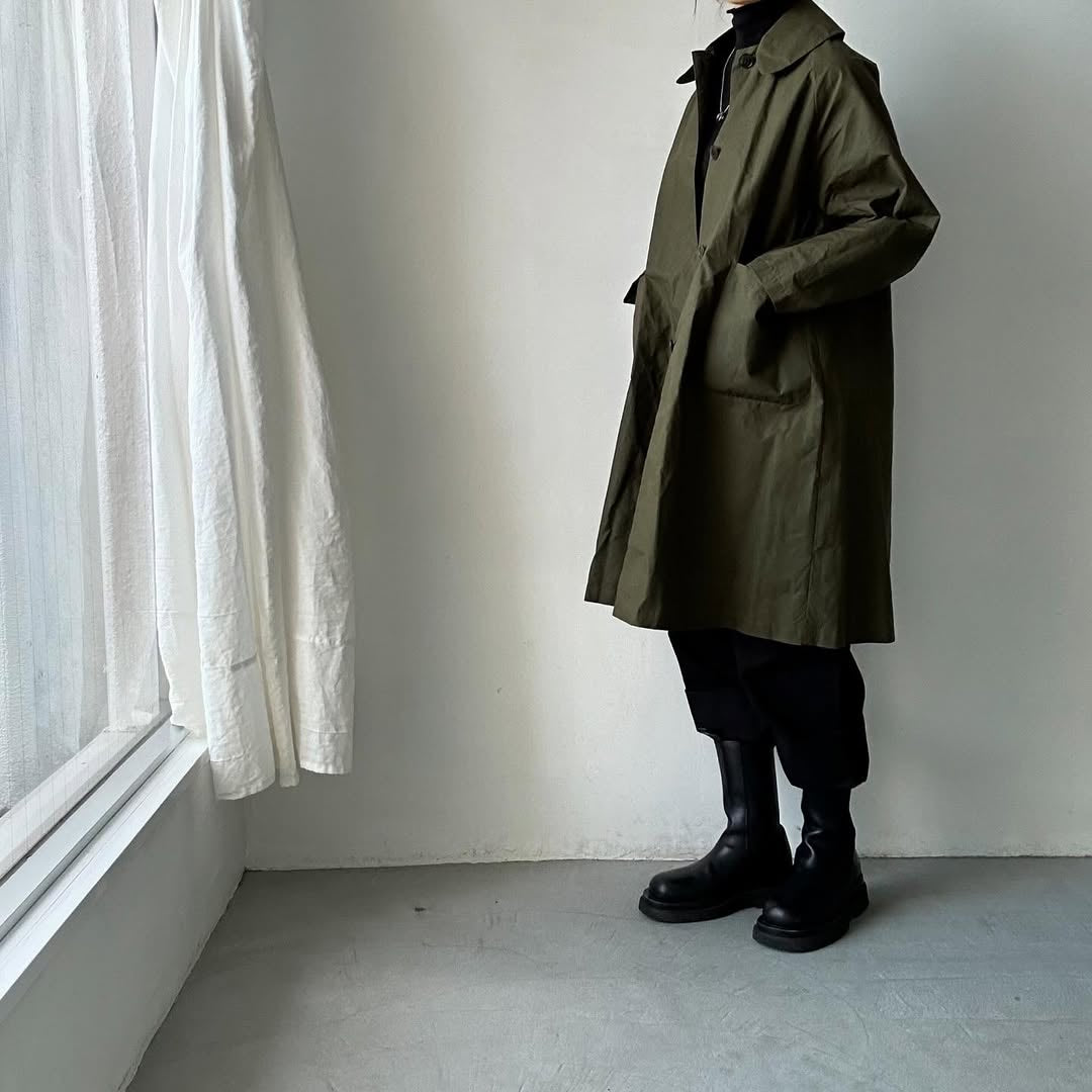 atelier d'antan Bertin ワックスコットンコート