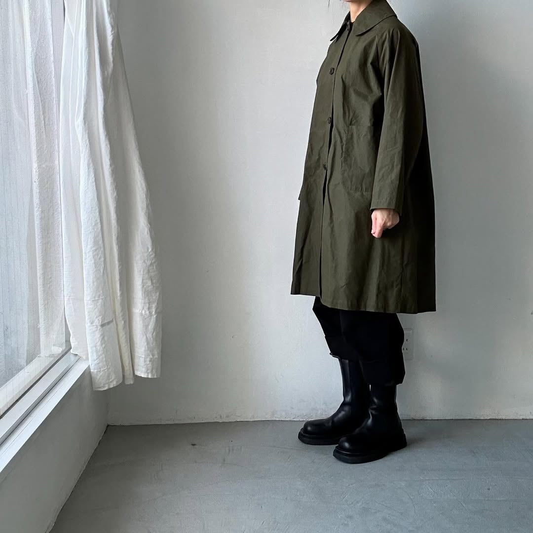 atelier d'antan Bertin ワックスコットンコート