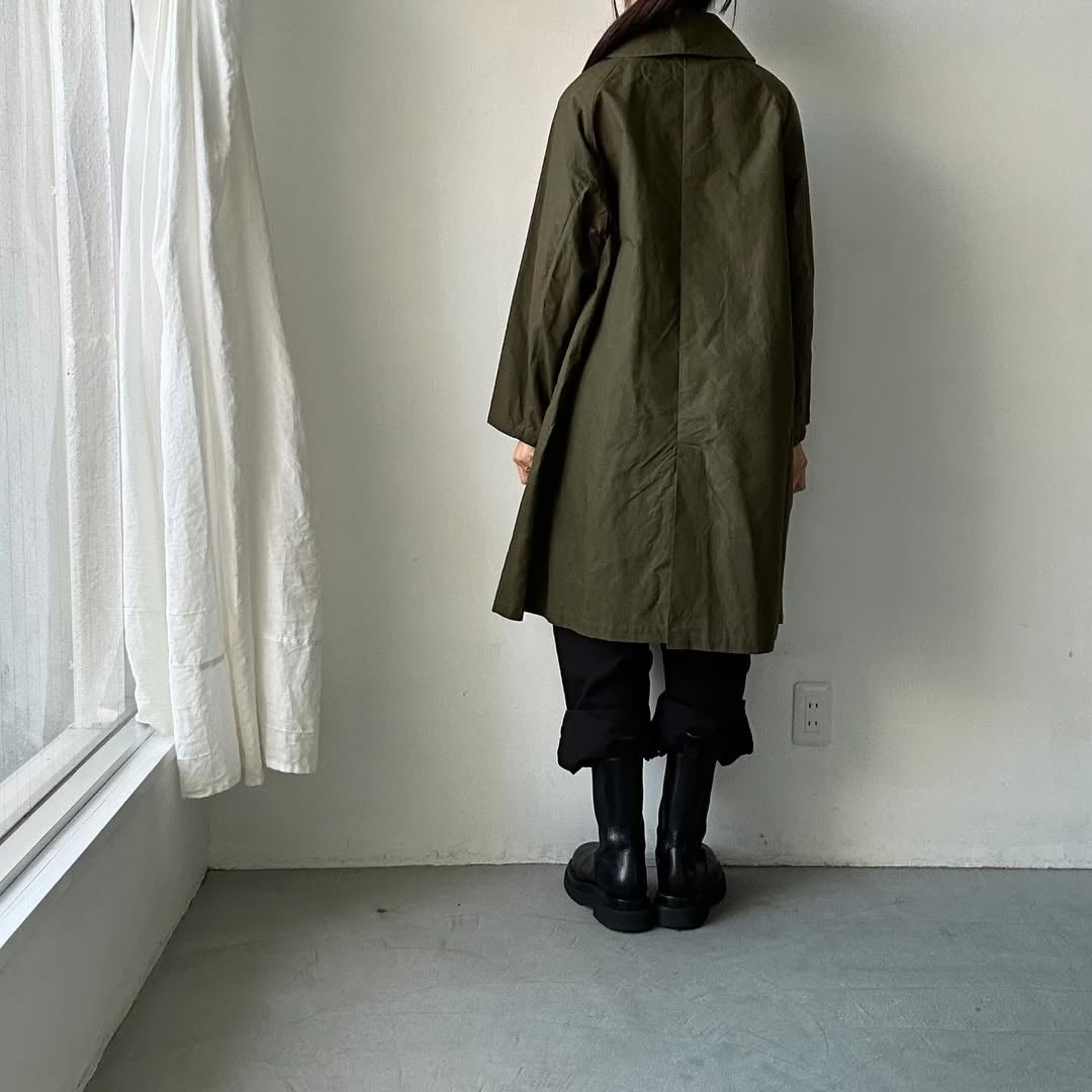 atelier d'antan Bertin ワックスコットンコート