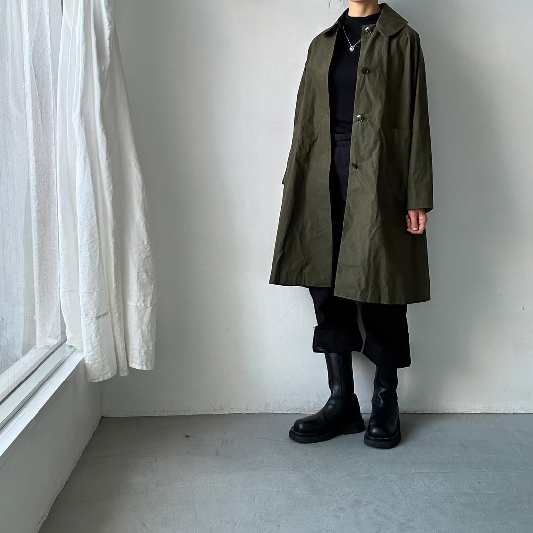 atelier d'antan Bertin ワックスコットンコート