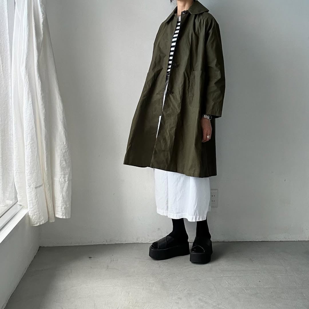 atelier d'antan Bertin ワックスコットンコート