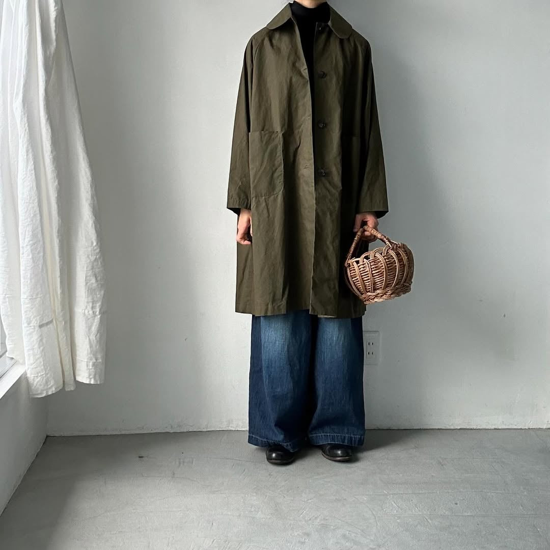 atelier d'antan Bertin ワックスコットンコート