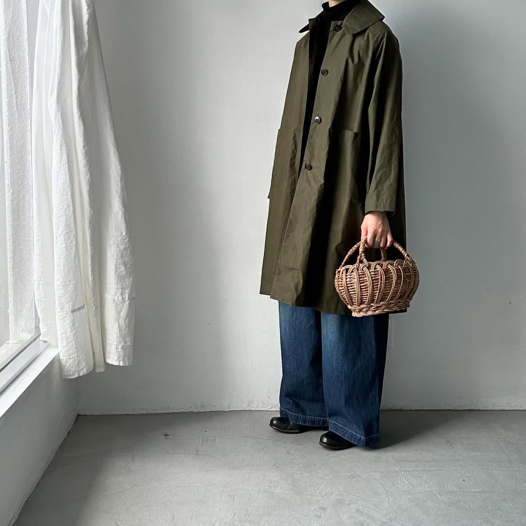 atelier d'antan Bertin ワックスコットンコート