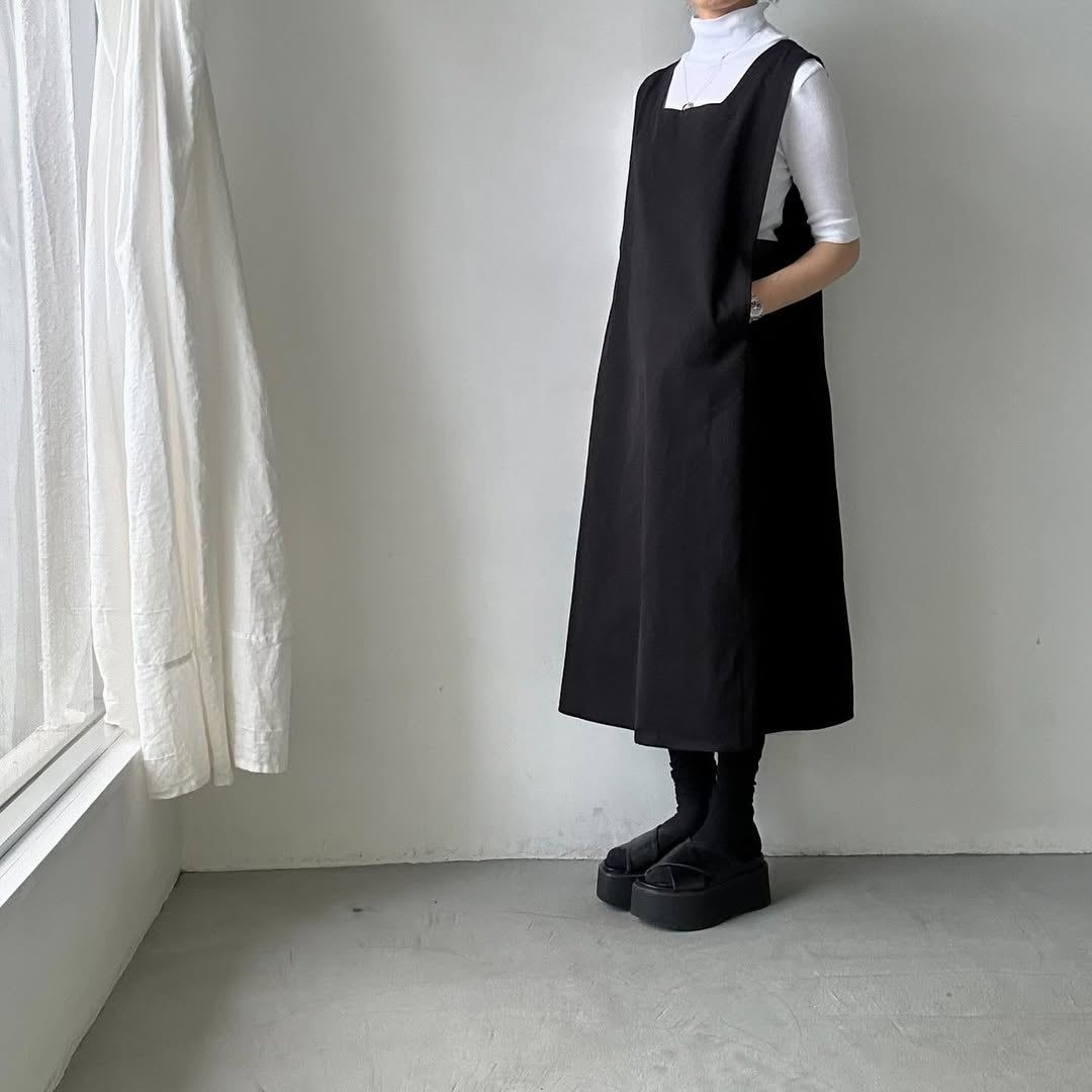 atelier d'antan Coudresコットンドレス