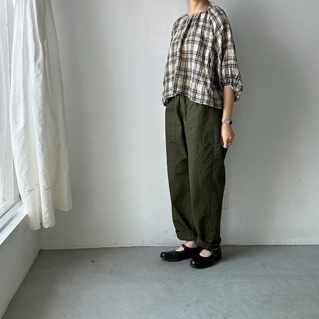 homspun リップストップパンツ