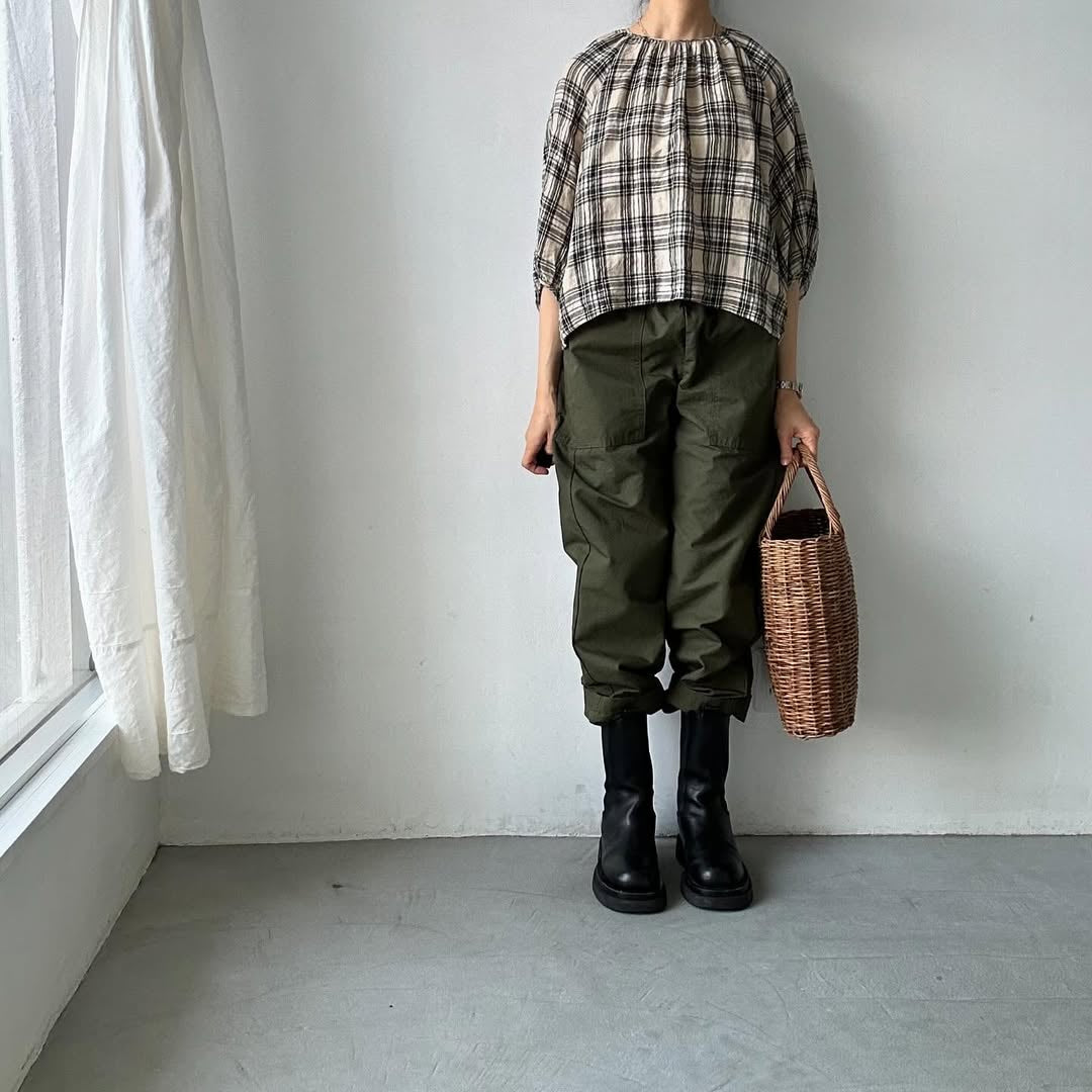 homspun リップストップパンツ