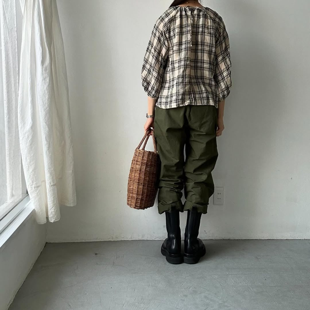 homspun リップストップパンツ