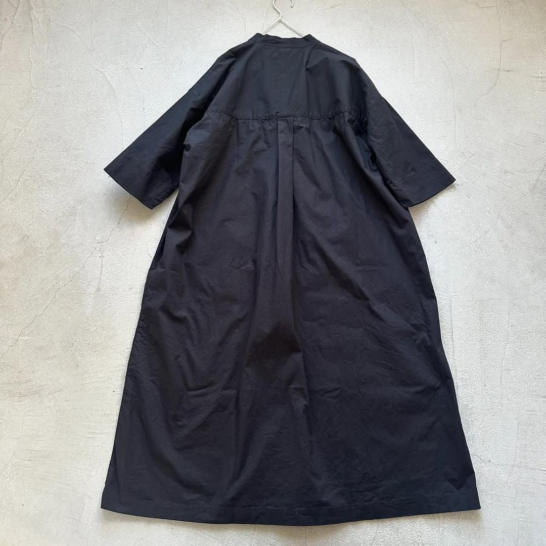 jujudhau デッドストックコットンプルオーバードレス
