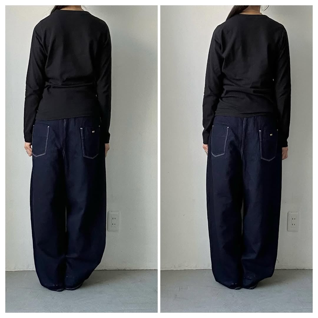 R&D.M.Co ハート長袖Tシャツ