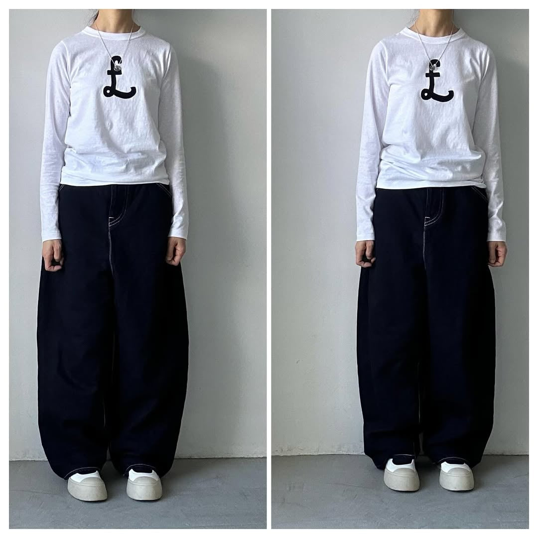 R&D.M.Co ポンド長袖Tシャツ