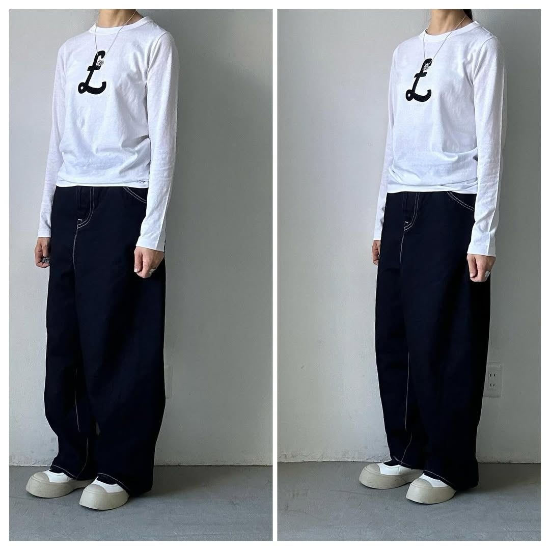 R&D.M.Co ポンド長袖Tシャツ