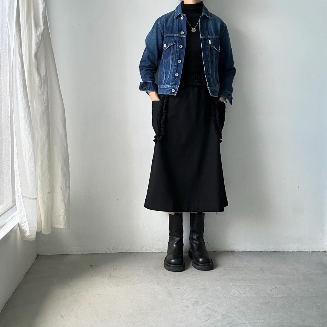 R&D.M.Co フリルデコレーションスカート
