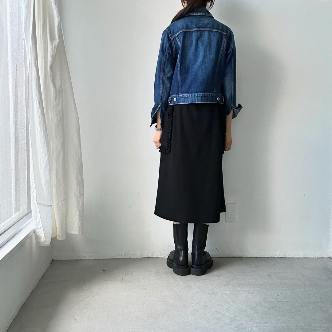 R&D.M.Co フリルデコレーションスカート