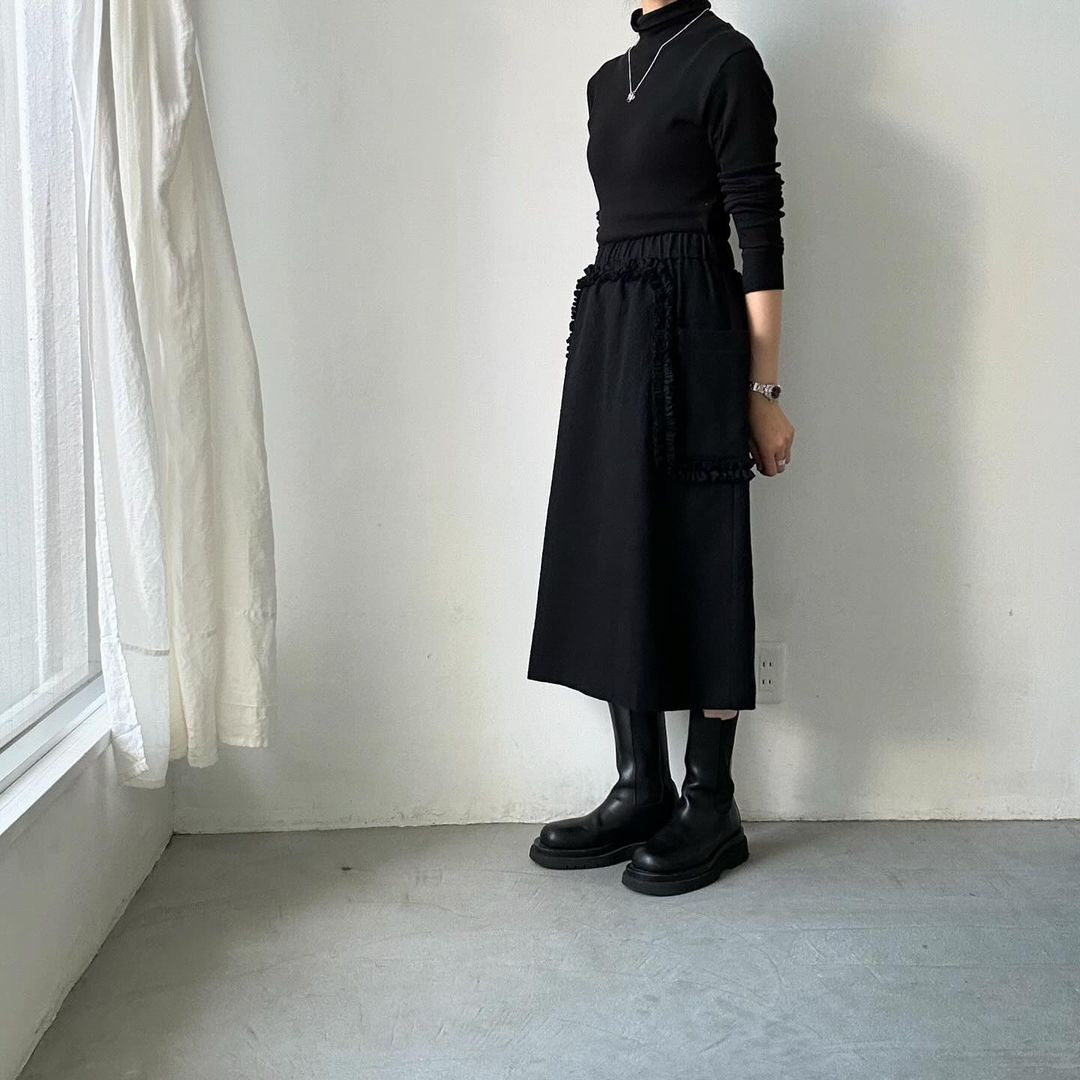 R&D.M.Co フリルデコレーションスカート
