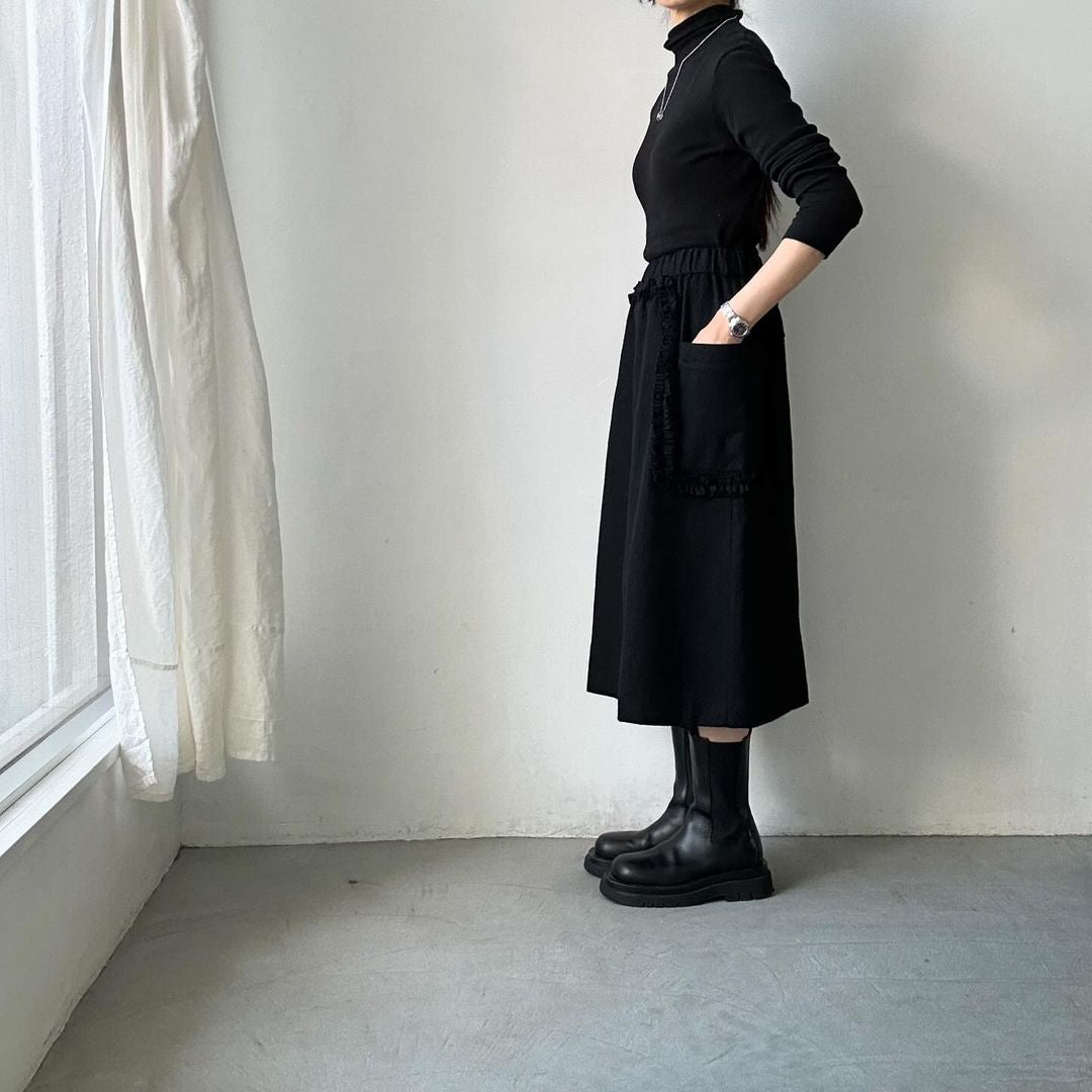 R&D.M.Co フリルデコレーションスカート