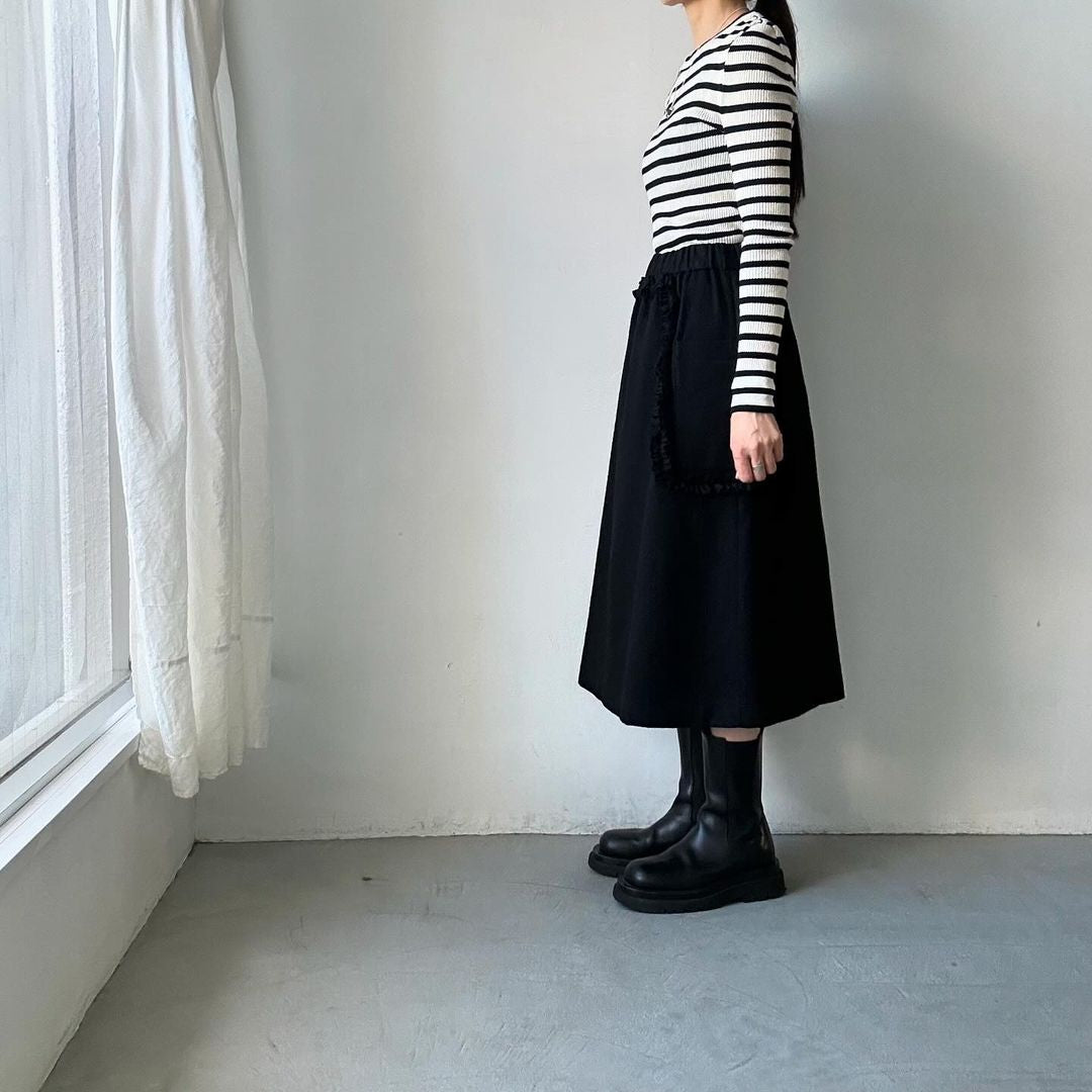 R&D.M.Co フリルデコレーションスカート