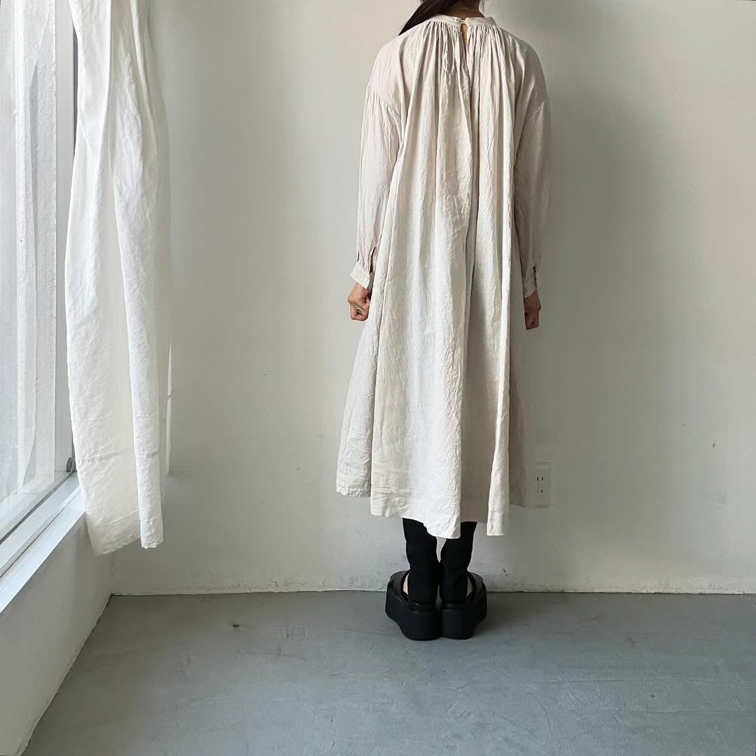 atelier d'antan Antoineギャザードレス ナチュラル