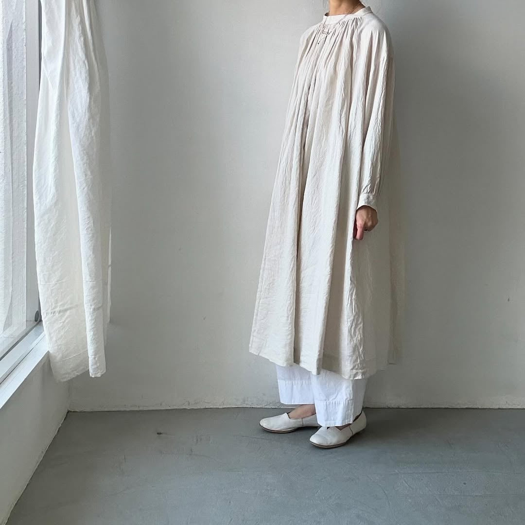 atelier d'antan Antoineギャザードレス ナチュラル