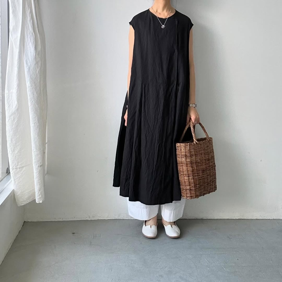atelier d'antan brieノースリーブドレス