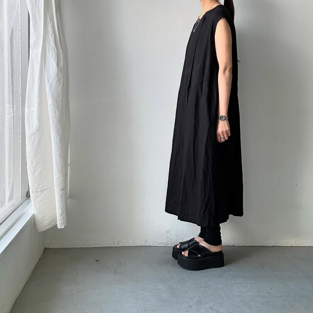 atelier d'antan brieノースリーブドレス