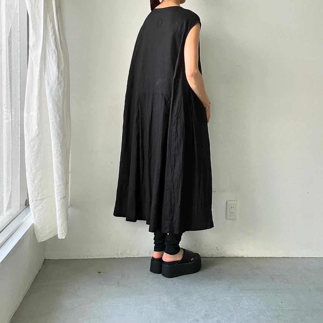 atelier d'antan brieノースリーブドレス