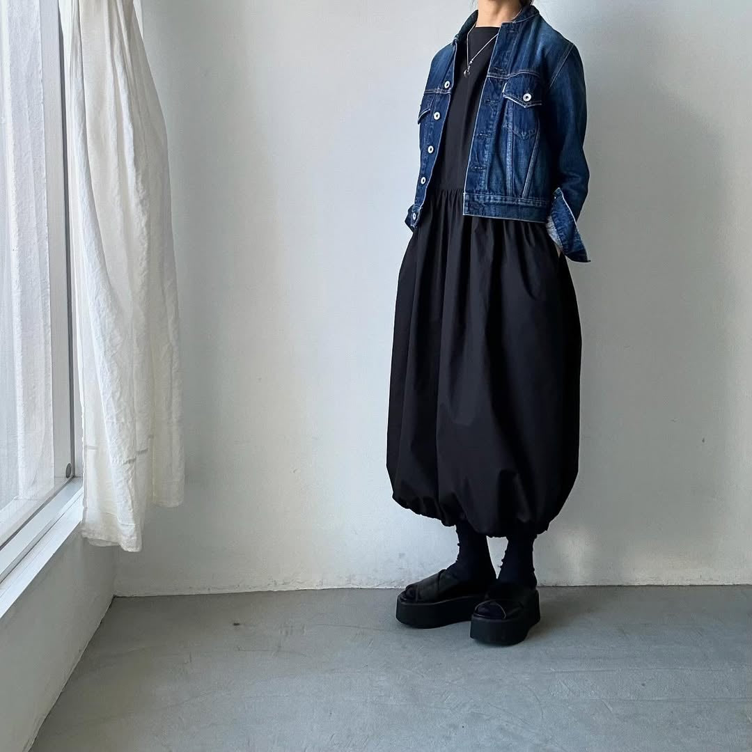 TENNE HANDCRAFTED MODERN バルーンドレス