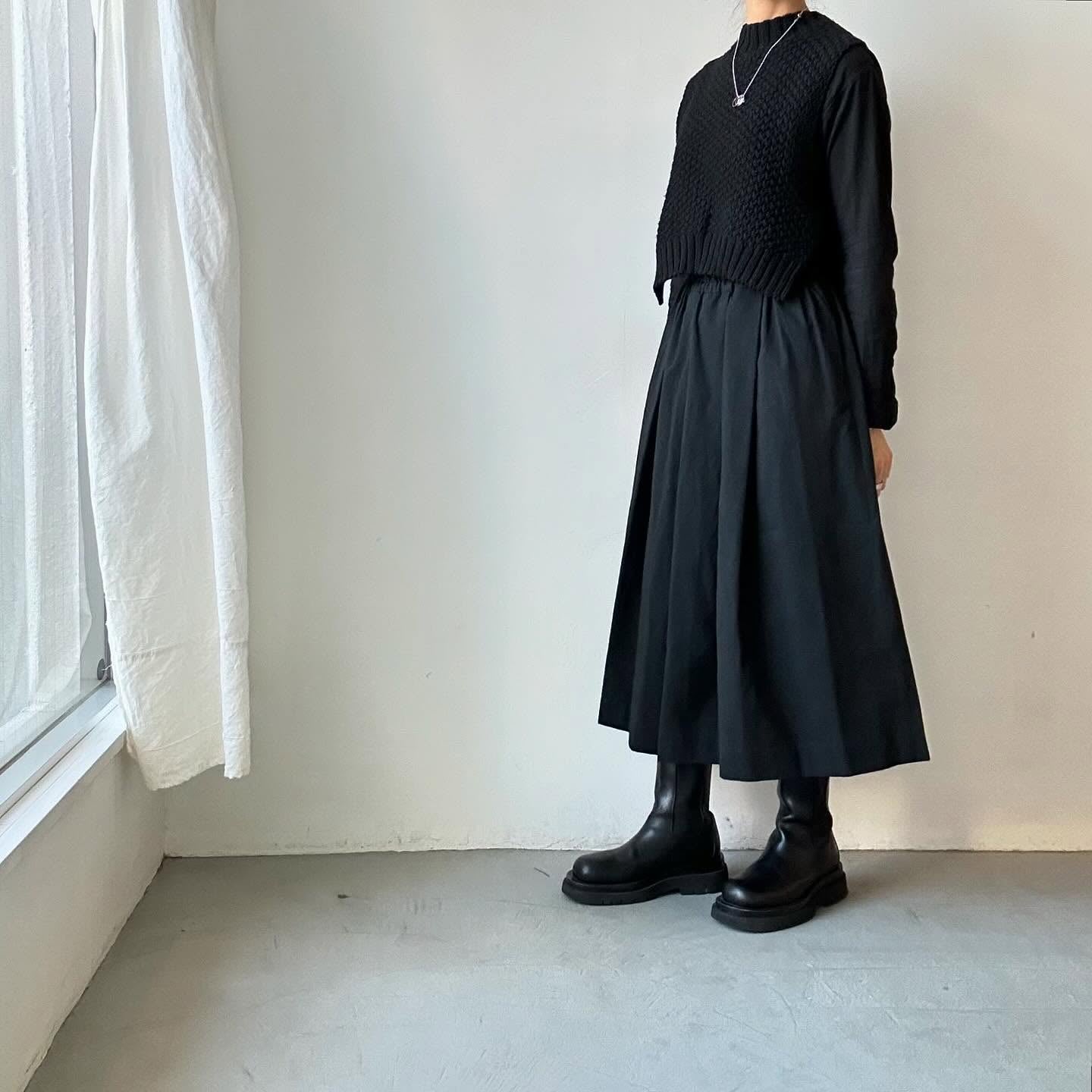 Linenya コットンタックスカート