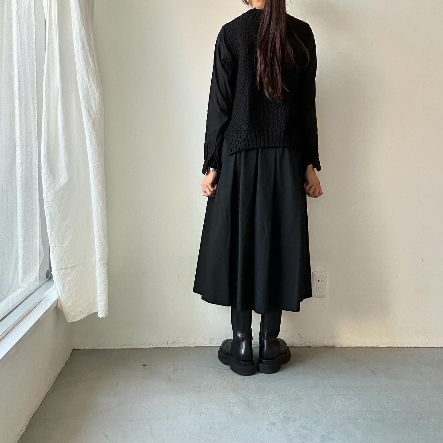 Linenya コットンタックスカート