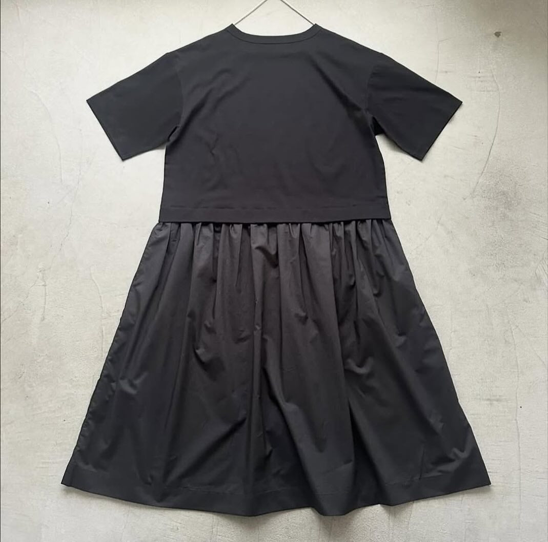 cion コットンTシャツコンビワンピース