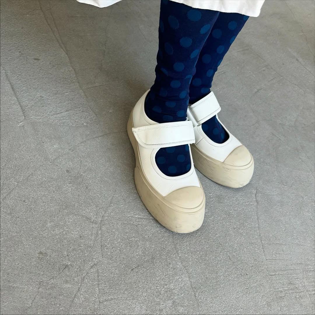 French Bull ボンボンソックス ダークブルー