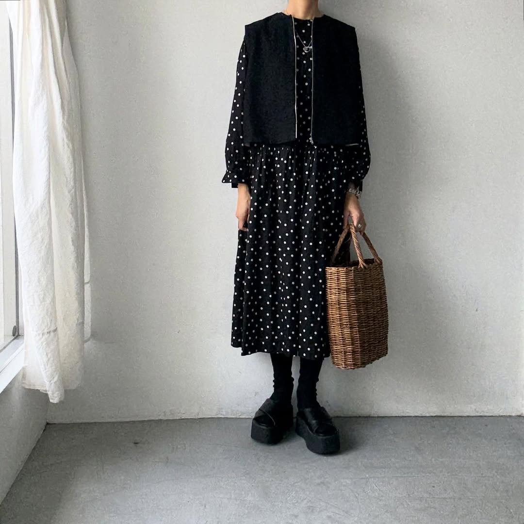 R&D.M.Co  コットンウールシャーリングベスト